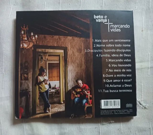 Cd Beto e Vanja - Marcando Vidas - Ótimo Estado - Foto 4