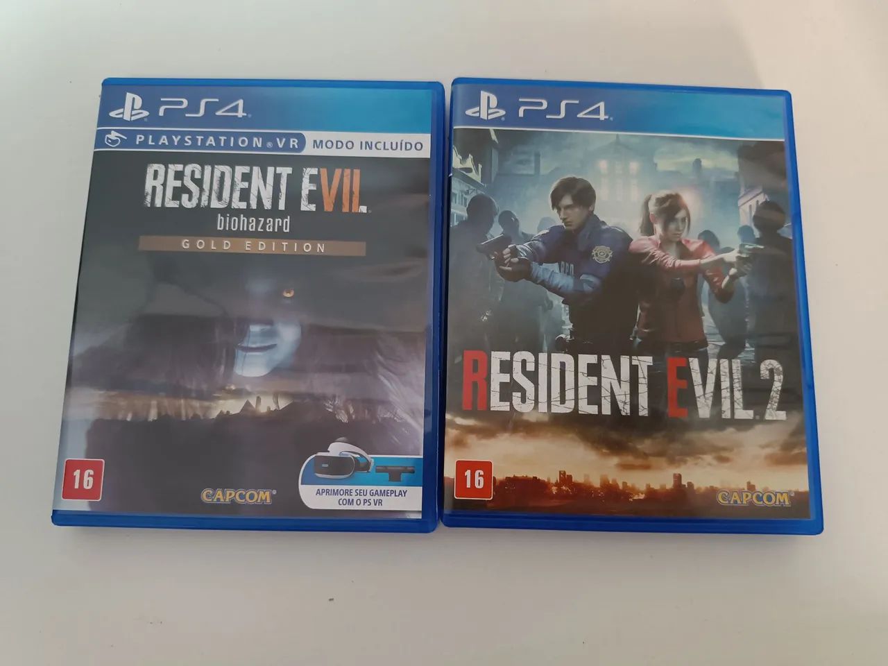 Resident evil 2 e 7 - PS4