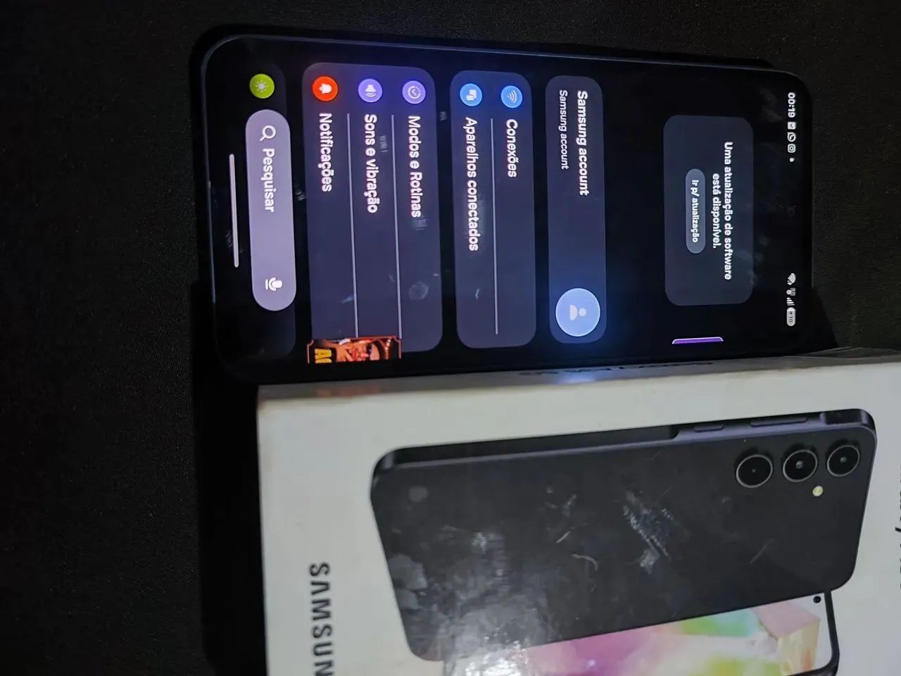 Samsung A35 5G com nota e caixa  - Foto 2
