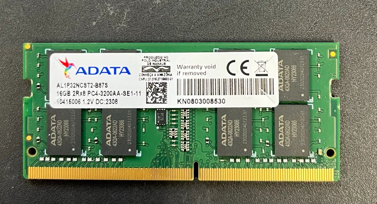 Memória 16GB DDR4