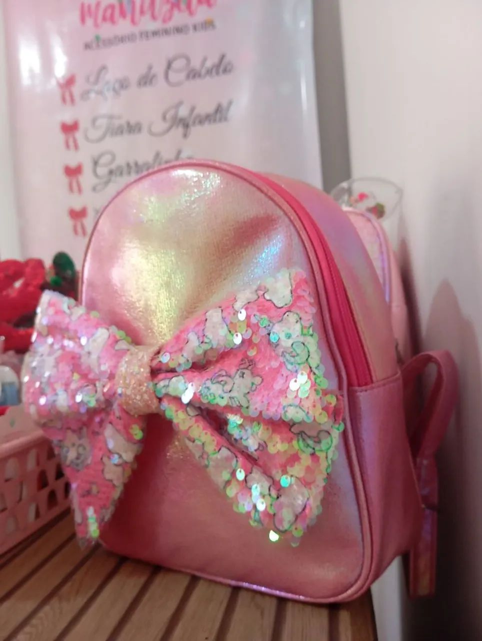 Mochilas Infantis Manuzita Acessórios ? - Foto 3