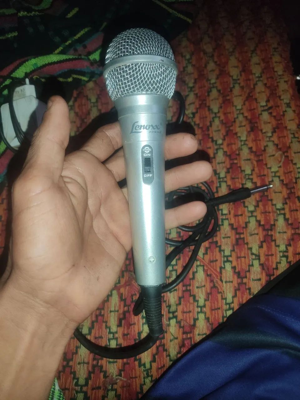 Microfone karaoke 
