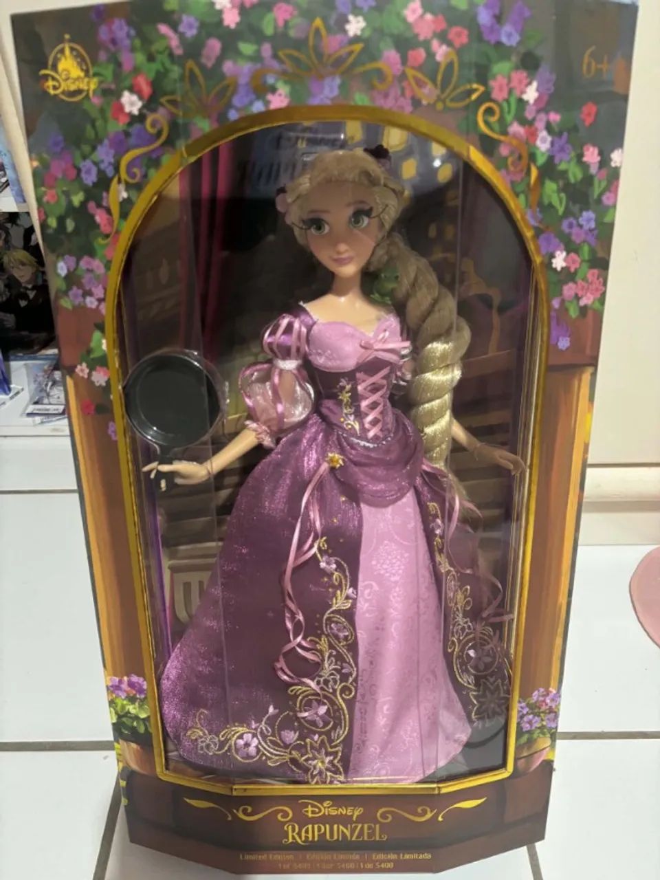 Boneca Rapunzel Disney Limitada 40cm