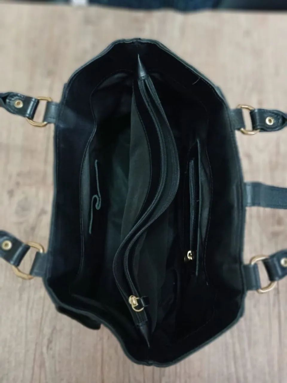 Bolsa de couro - Via Mia - Foto 5
