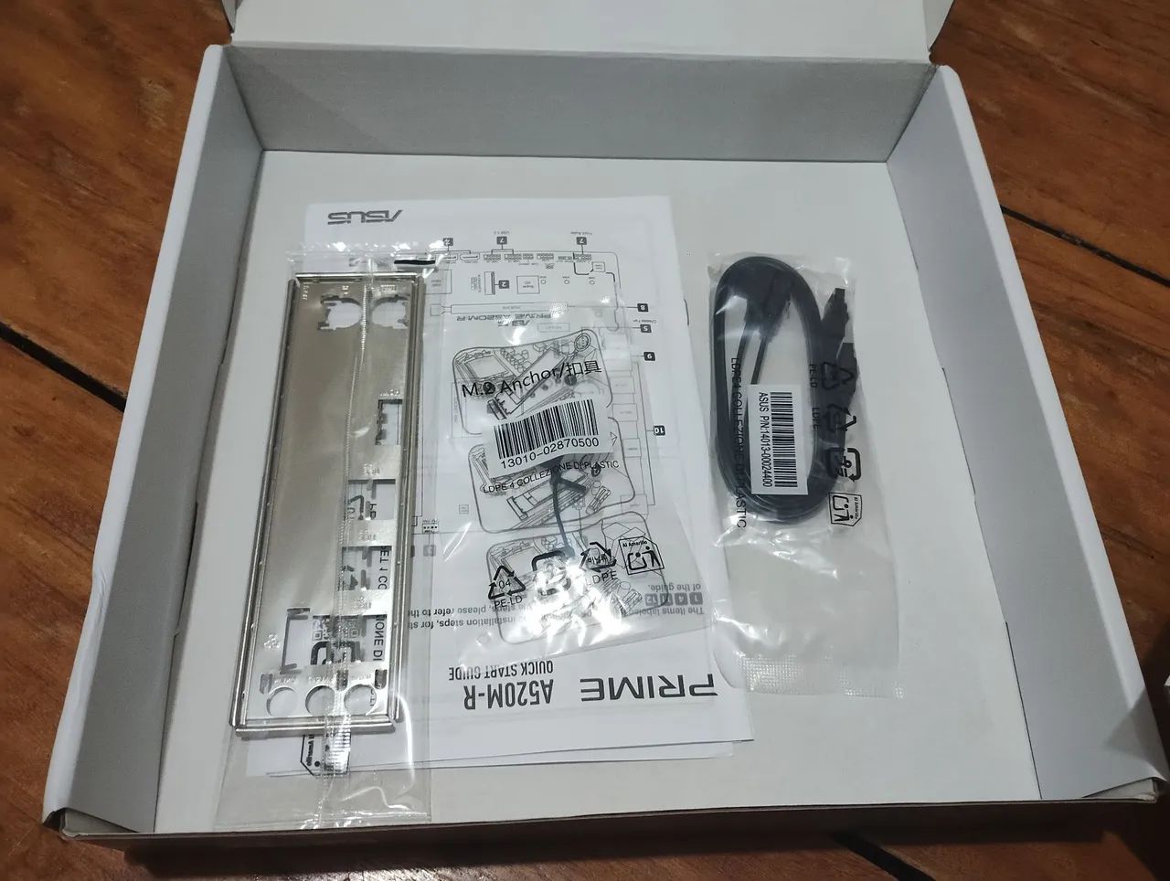 Placa mãe Asus prime a520-r nova - Foto 3