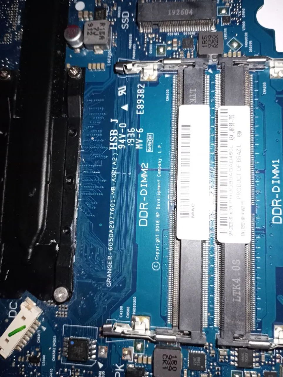 Placa mãe HP 240 G7 i5 8th  - Foto 3
