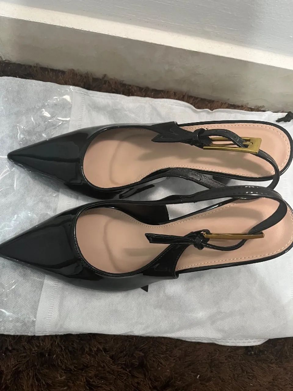 Scarpin preto 38 - Foto 2
