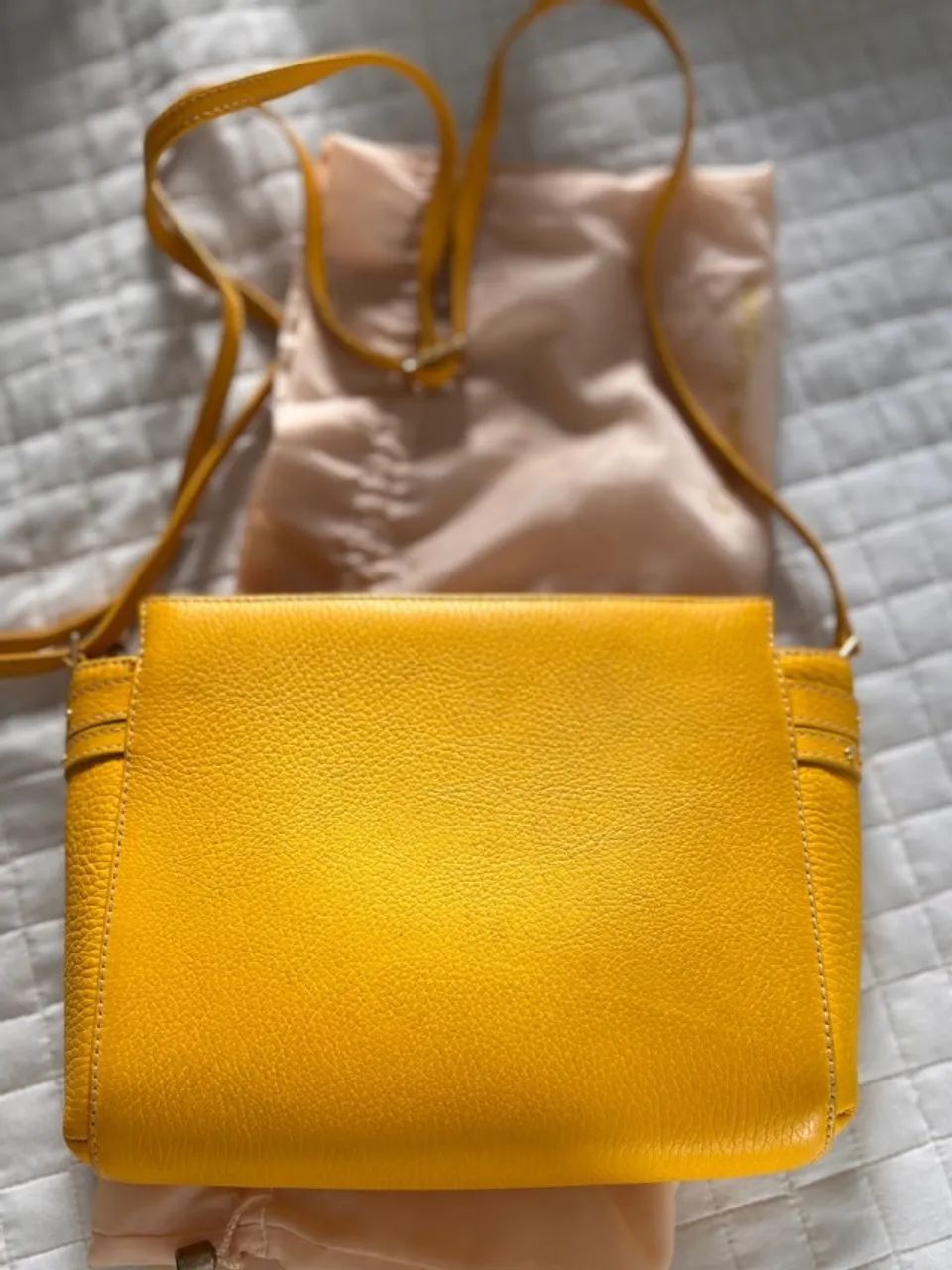 Bolsa Carmen Stefens em couro  - Foto 4