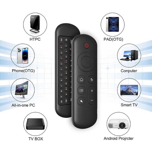 LELONG Mini Air Mouse Remote Control Wireless Keyboard451035451863214081