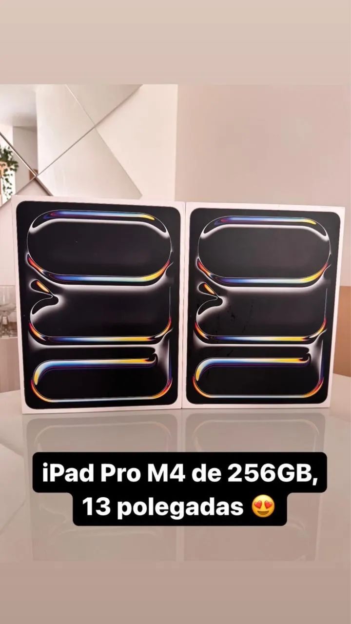 iPad Pro M4 , WI-FI + CHIP , 13 polegadas, 256GB, - Tablets e E