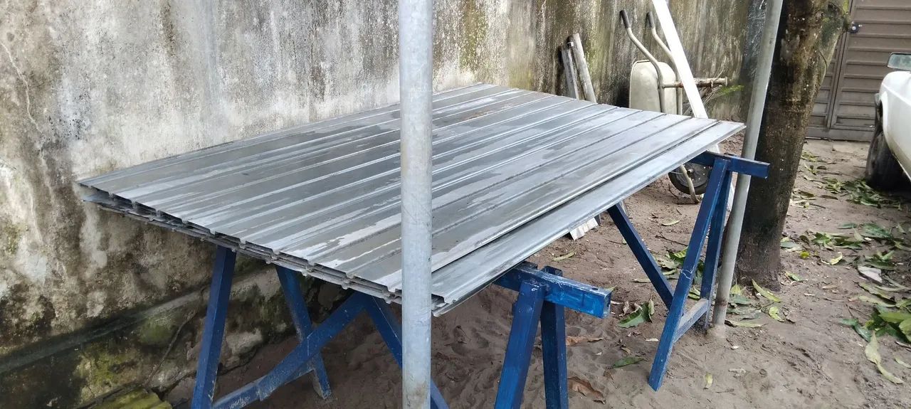 Lambri Baguetado galvanizado 6 unidades 