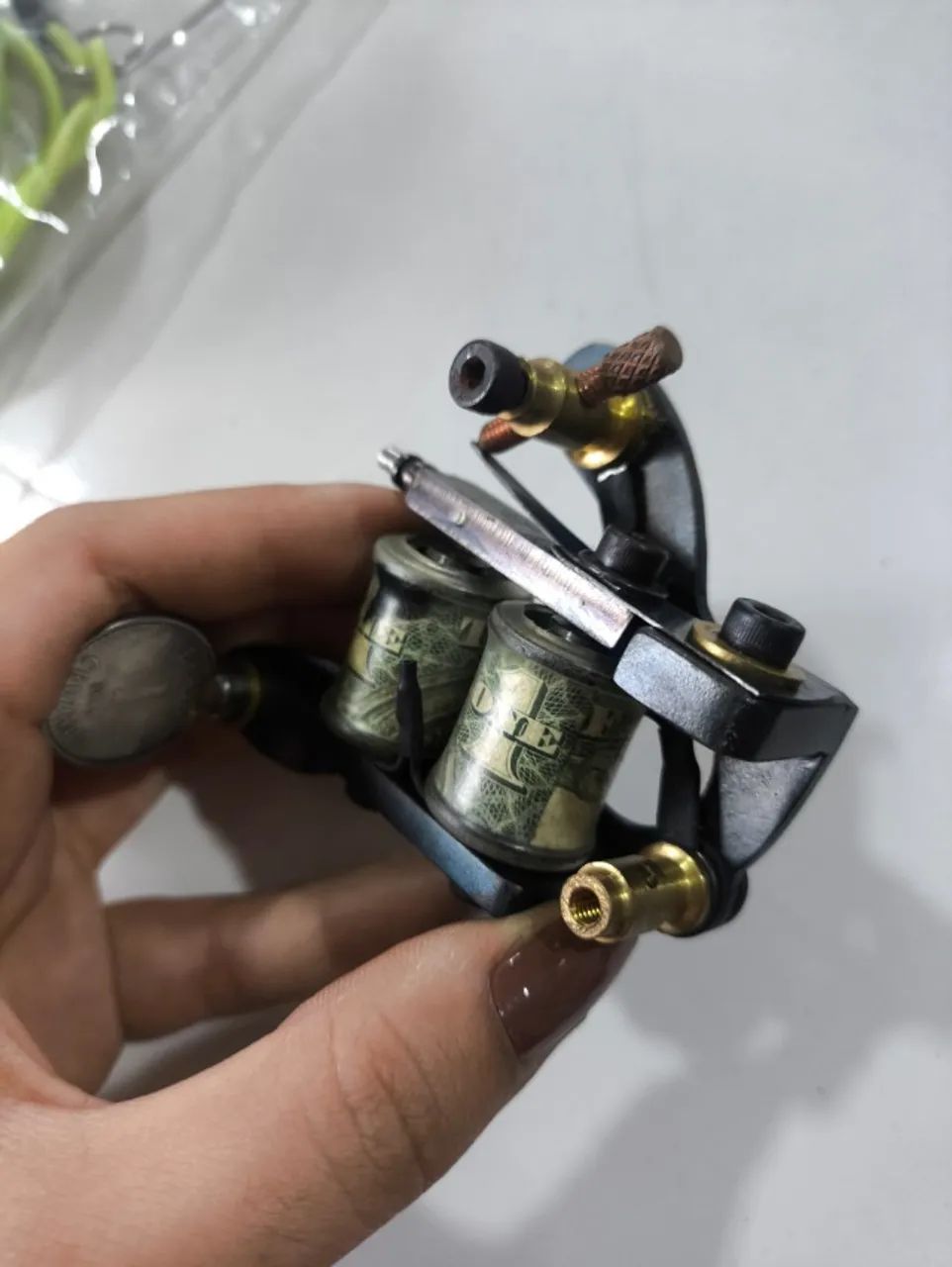 Máquina de Tatuagem Bobina + Clip Cord - Foto 3