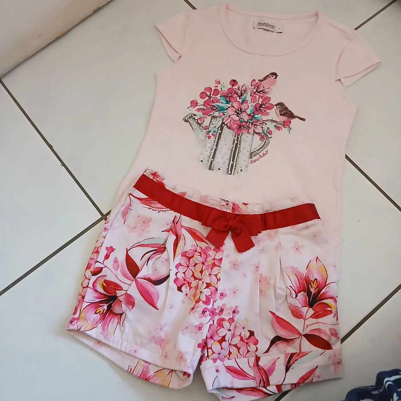 conjunto - blusa e Shorts