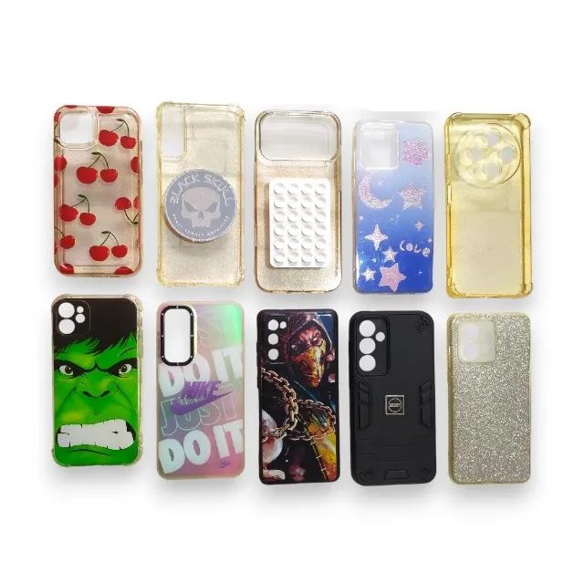 Capa Celular Smartphone Modelos Variados Usado - 20 peças - Foto 4