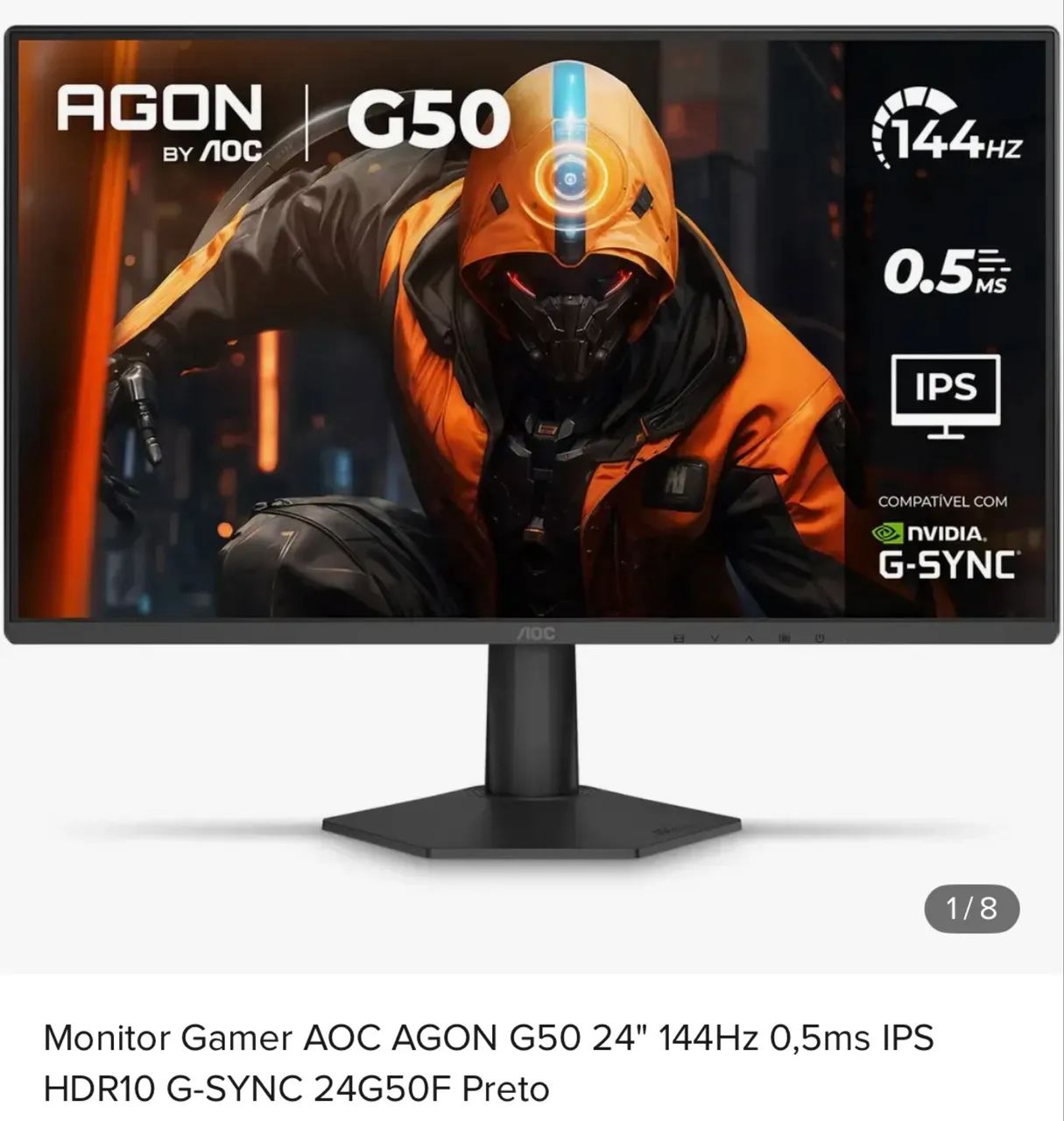 Monitor gamer 
