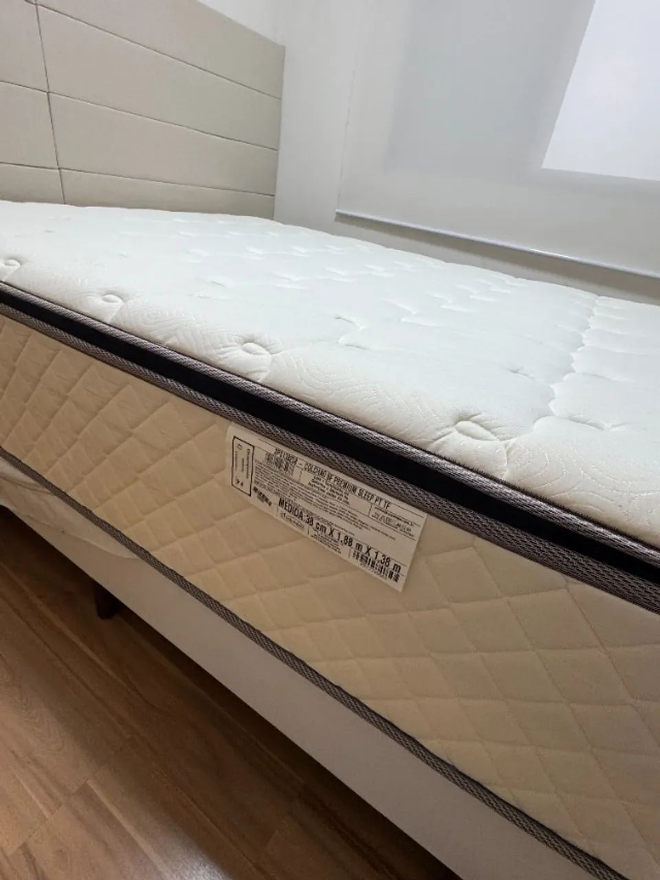 Cama Box Casal BF Premium Sleep Molas Ensacadas | Seminova