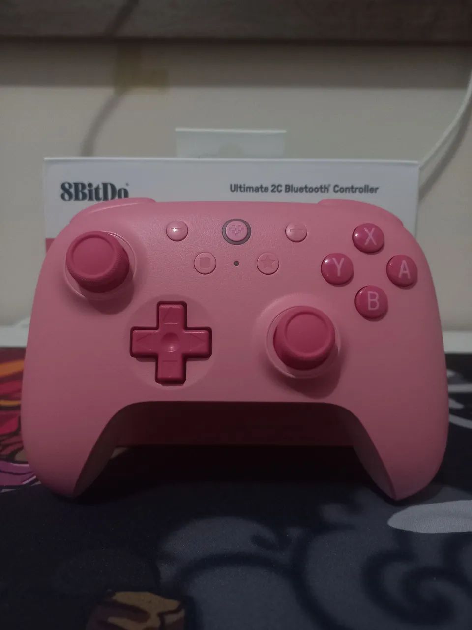 Controle 8BitDo bluetooth rosa (novo) - Foto 6