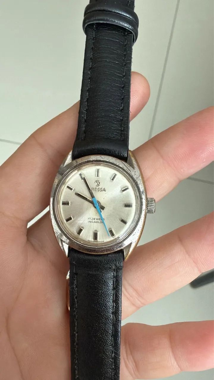 Relógio Vintage Tressa Swiss Made Mecânico Manual 17 Jewels Relógio Vintage Tressa Swiss Made Mecânico Manual 17 Jewels