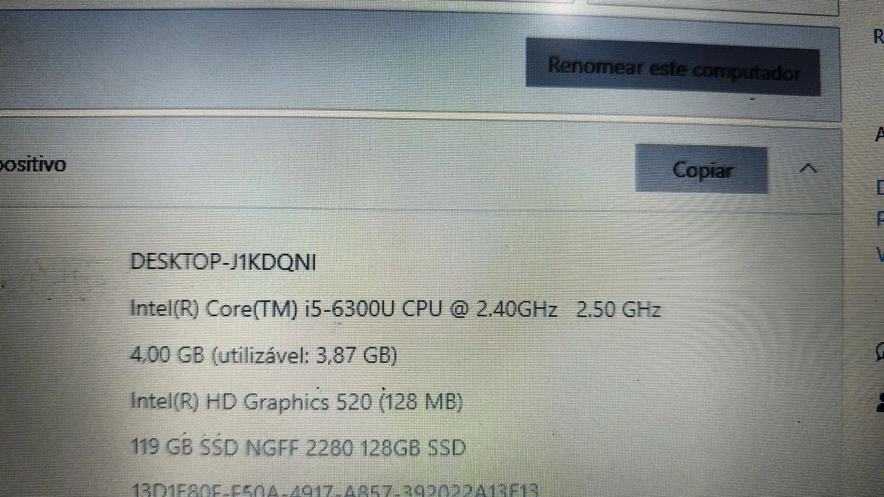 Notebook Acer i5 6° Geração - Foto 5