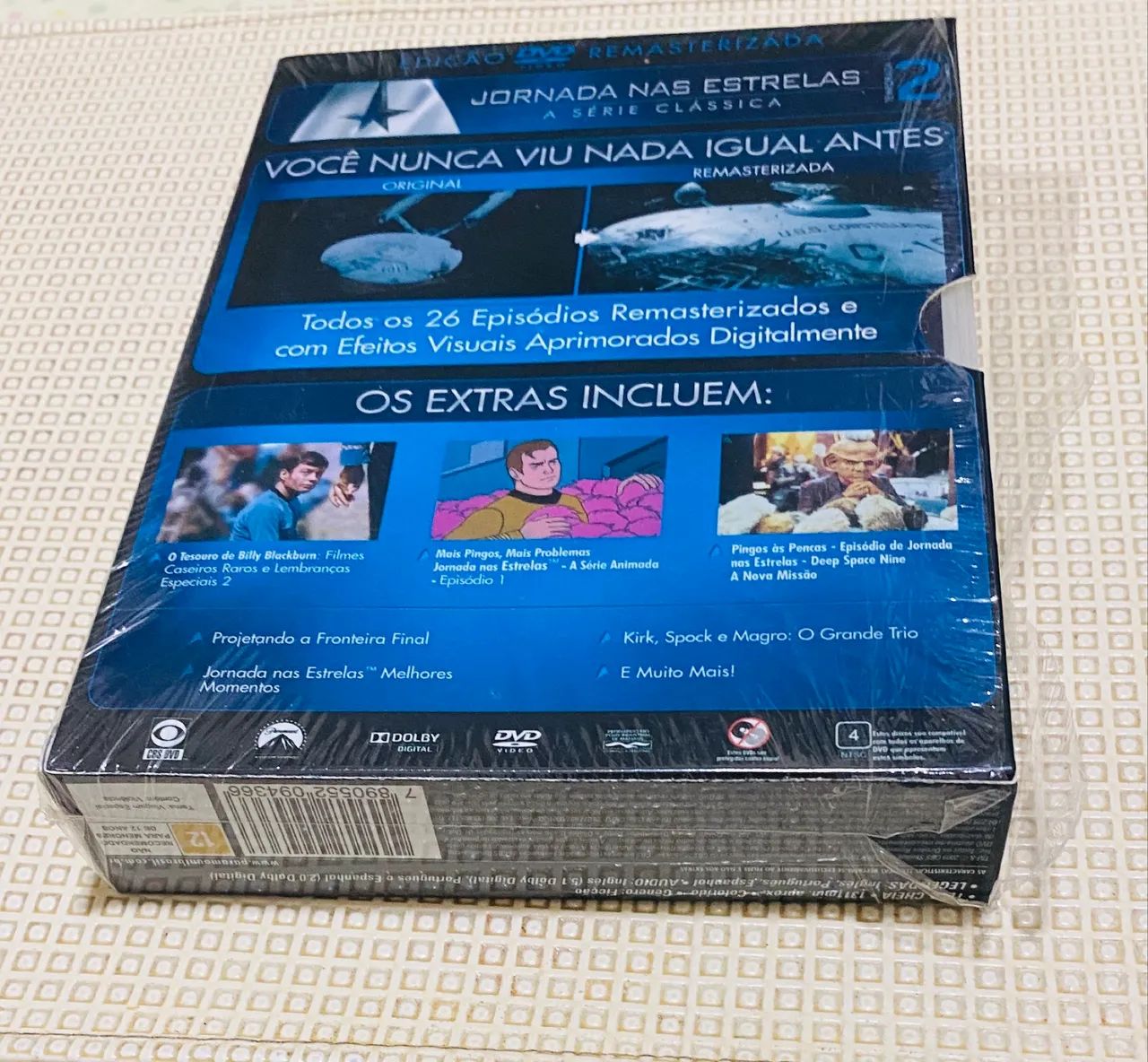 DVD Jornada nas Estrelas 2 temporada  - Foto 3