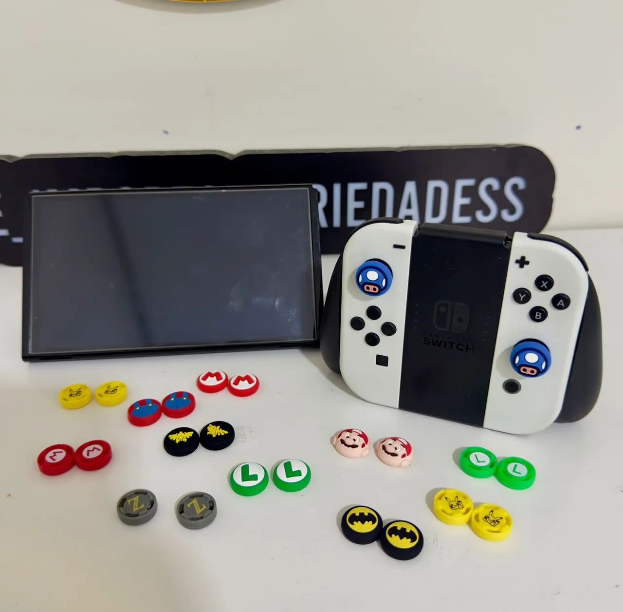 Pares de Grip para Nintendo do Switch  - Foto 3