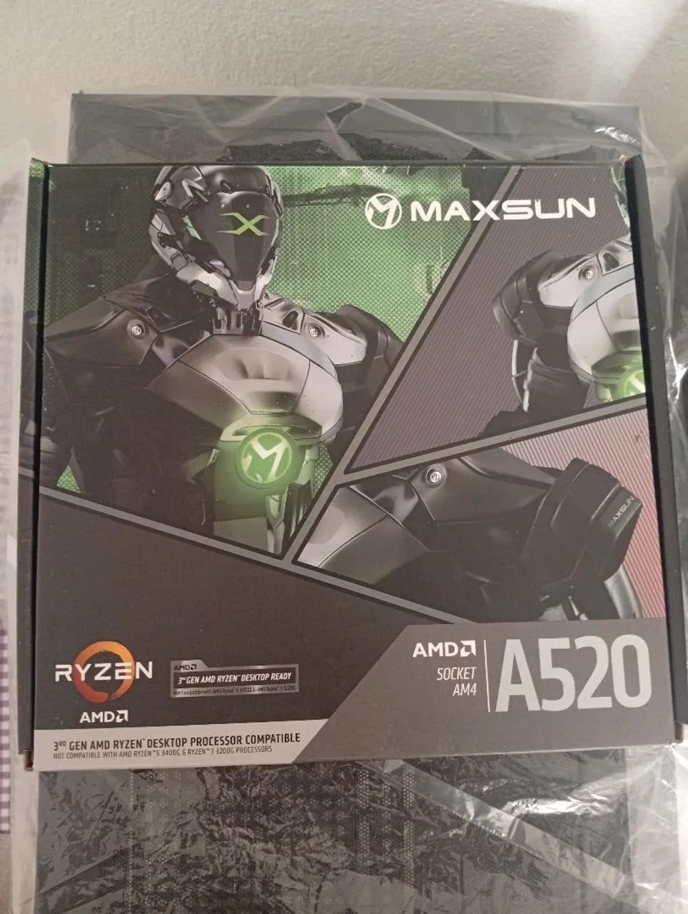 placa mãe maxsun a520m am4