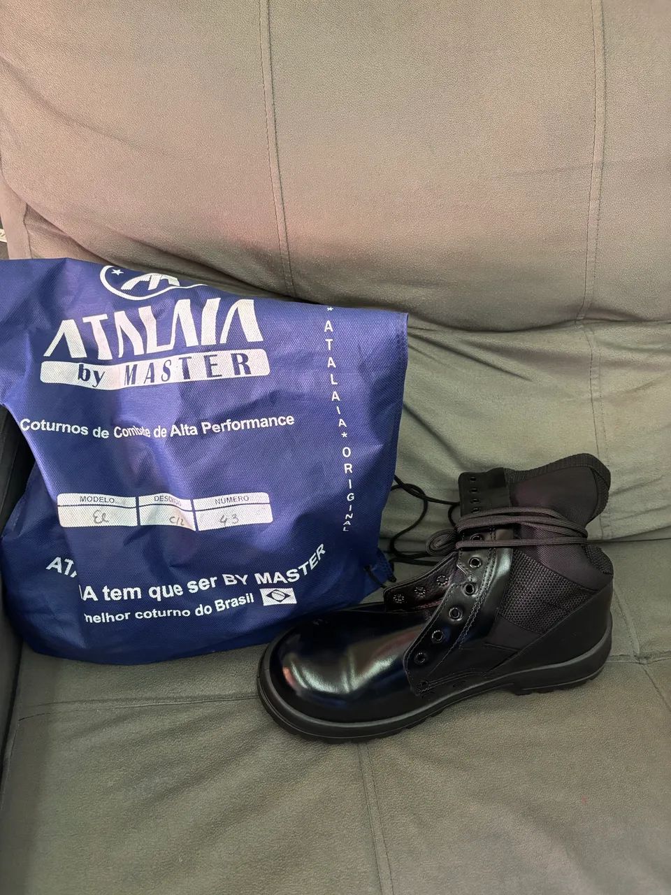 Vendo coturno Atalaia Extra leve com zíper  - Foto 2