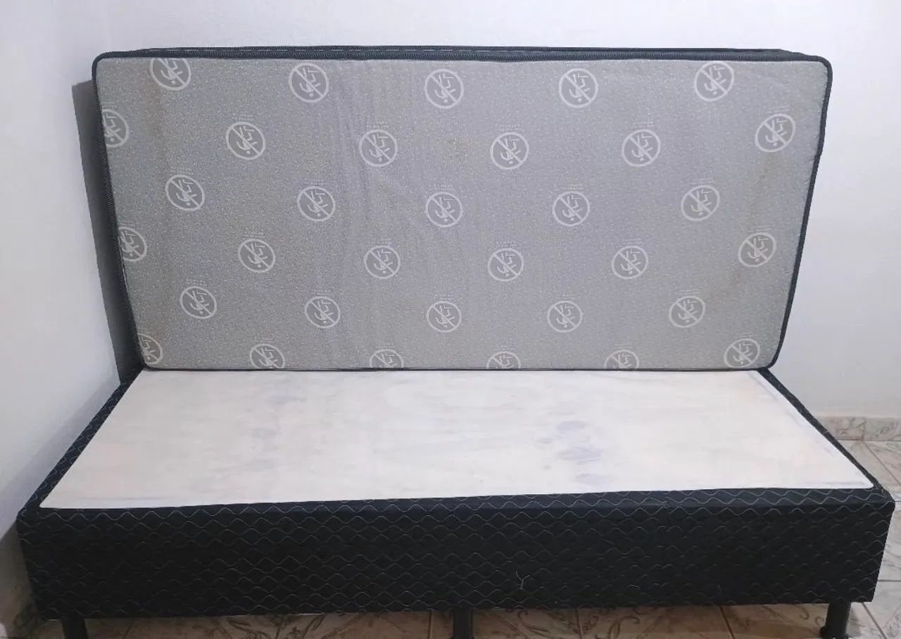 Vende-se uma Cama Box de Solteiro  - Foto 3
