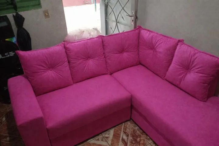 SOFA DE CANTO NOVO E EMBALADO  - Foto 2