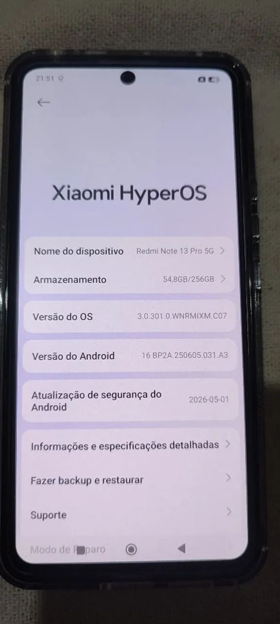 Redmi note 13 pró Global semi-novo. Vendo ou Troco. - Foto 3