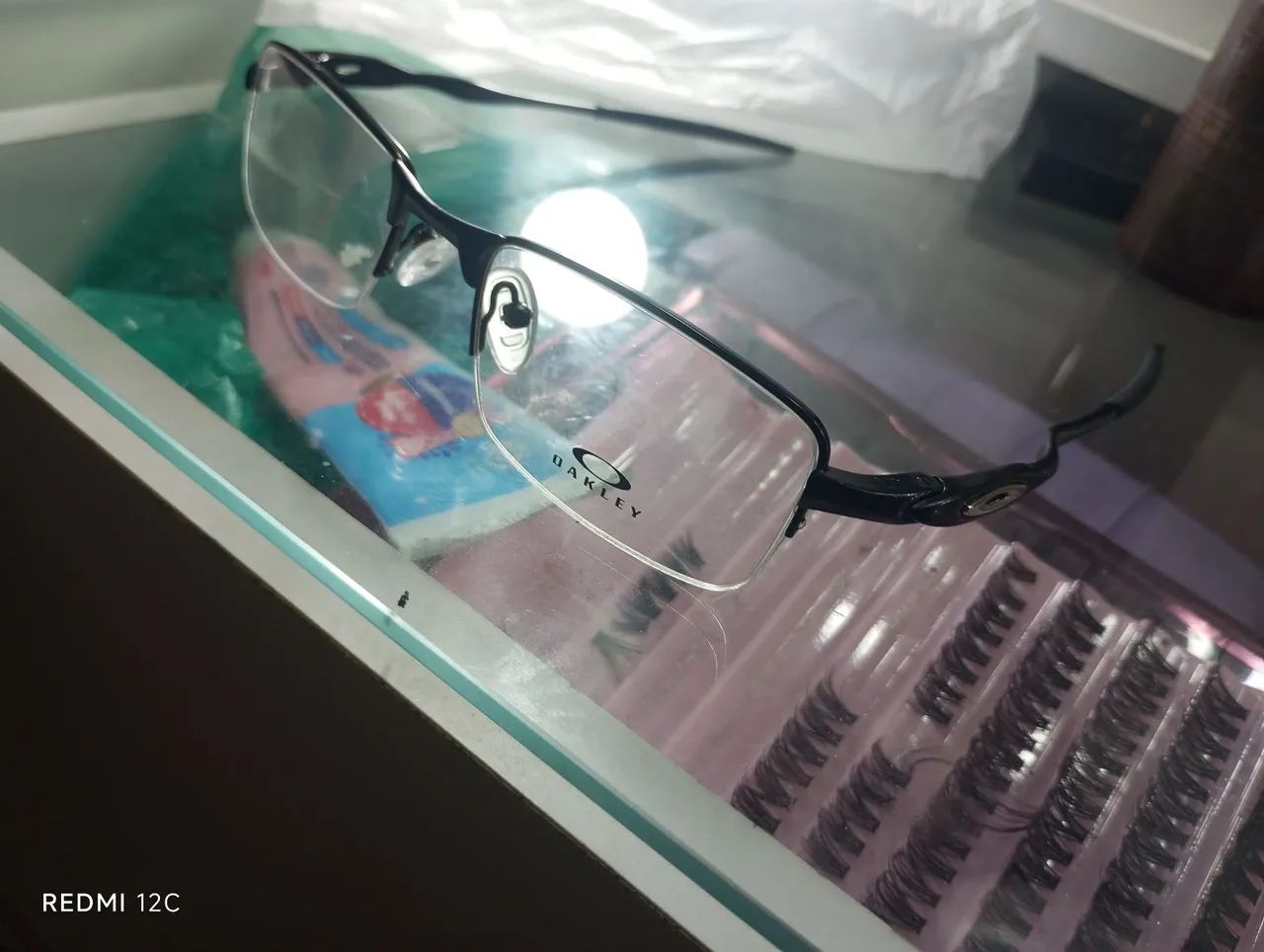 Óculos da Oakley lupa descanso sem grau  - Foto 2