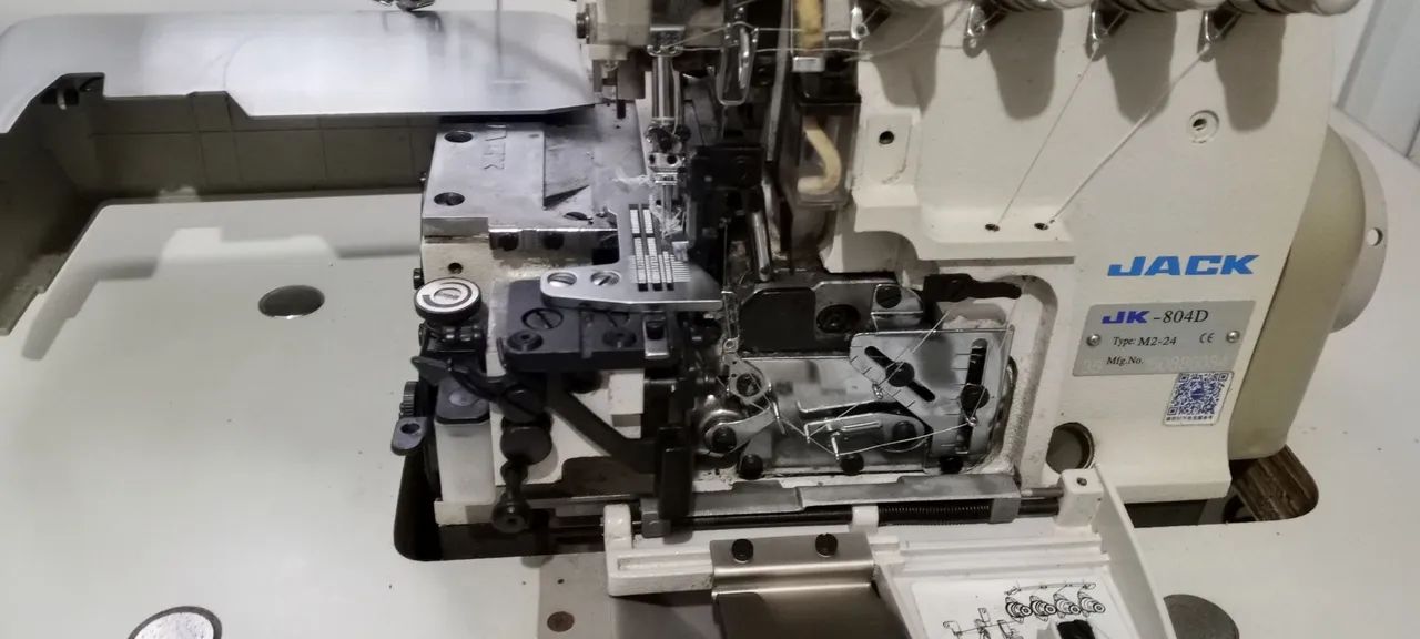Máquina overloque ponto cadeia. Marca Jack - Foto 4