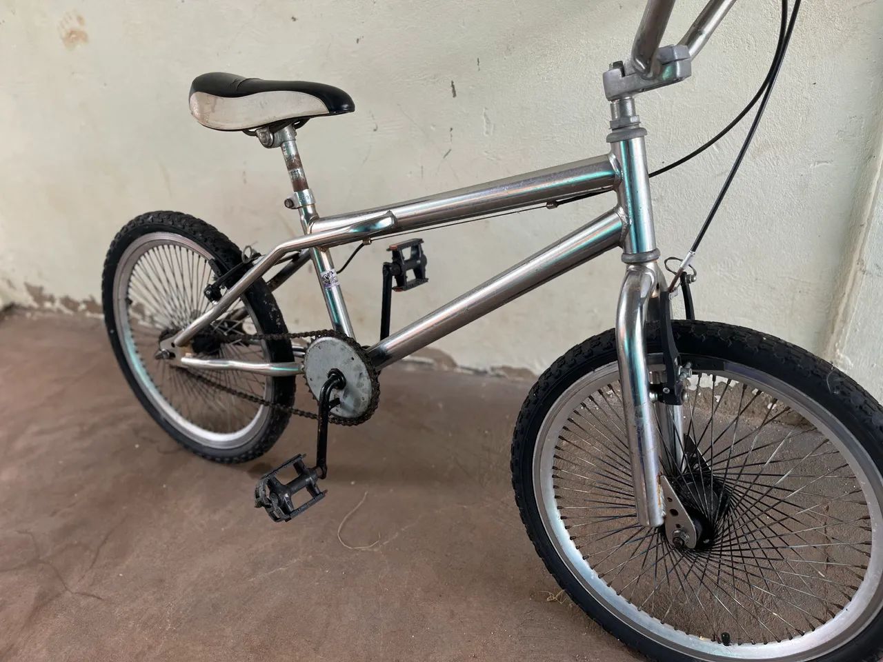 120000円　bmx 26 Bicicleta Bmx CR-Defender 100% Cromoly Pedivela 3 Peças Central