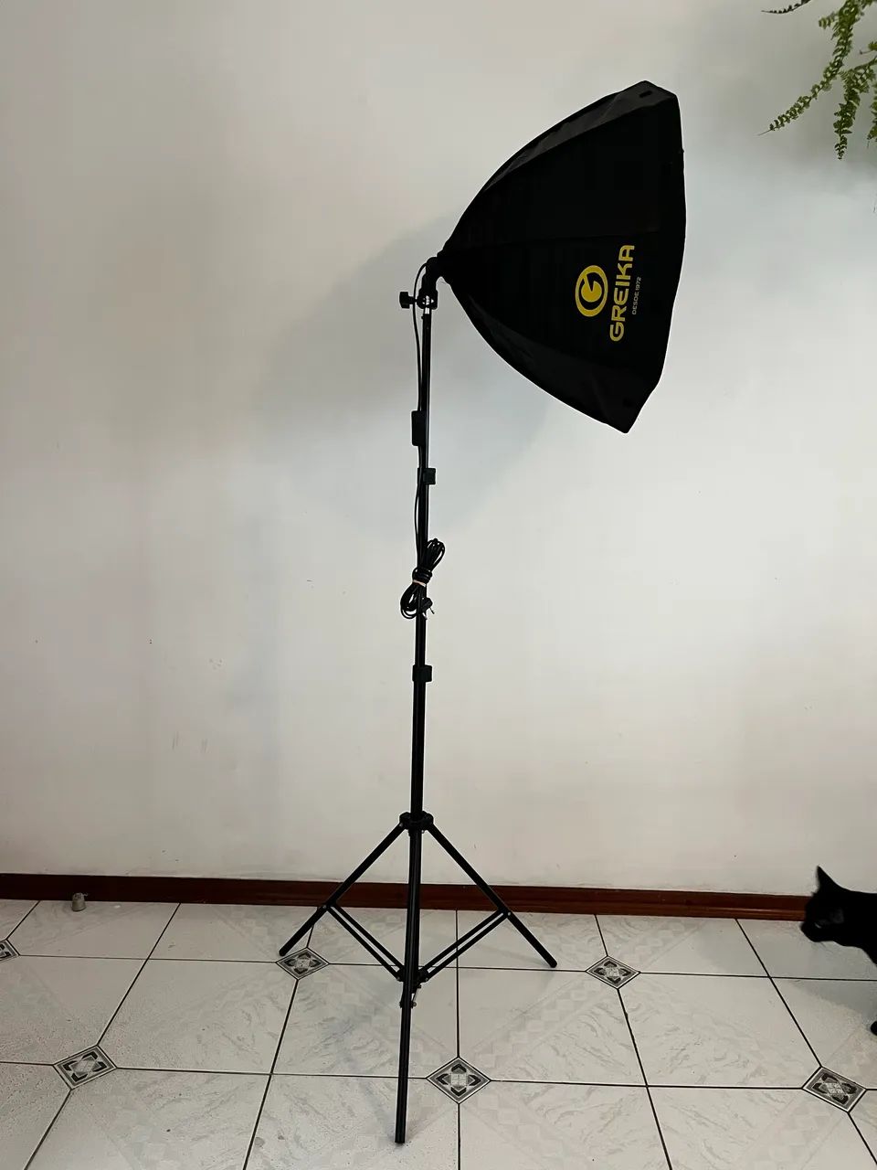 Softbox Octogonal 55cm com Grid, Lâmpada 550k e Bolsa | Greika - Foto 4