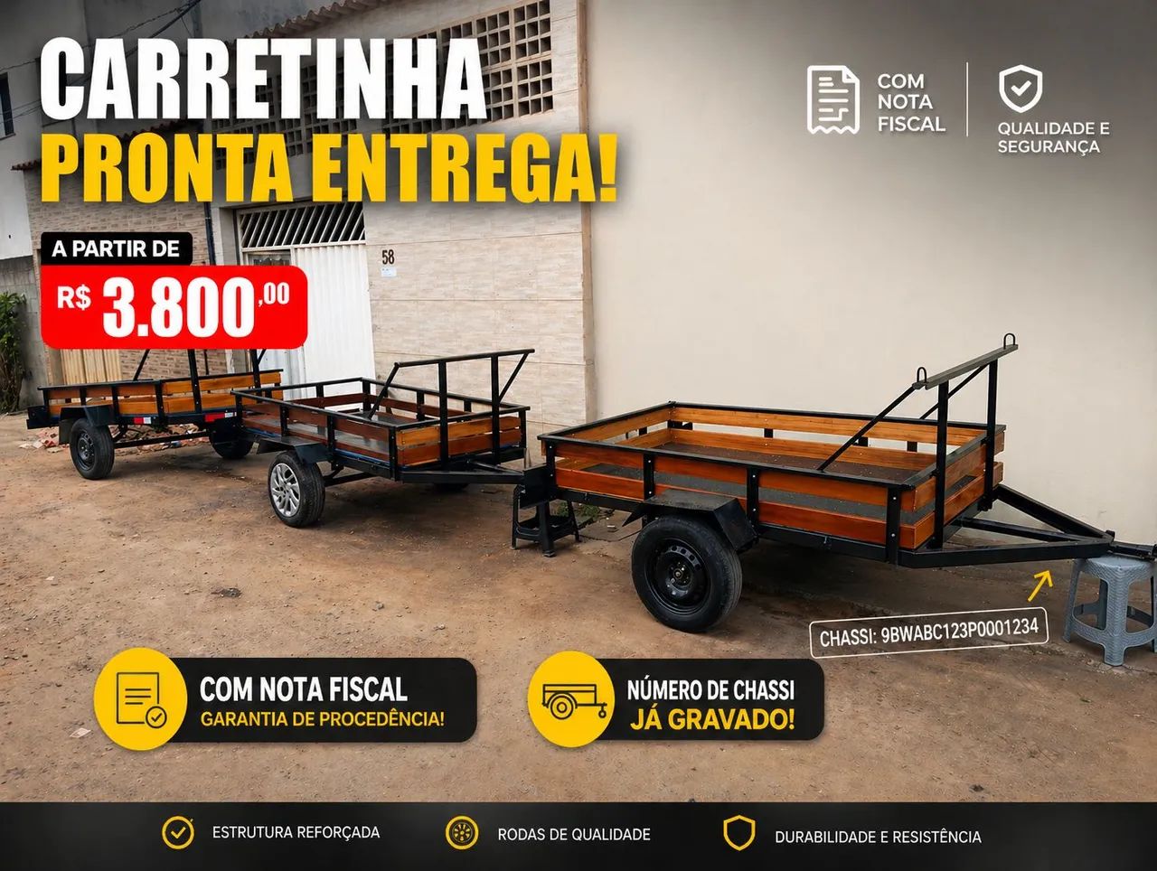 Reboque, carretinha
