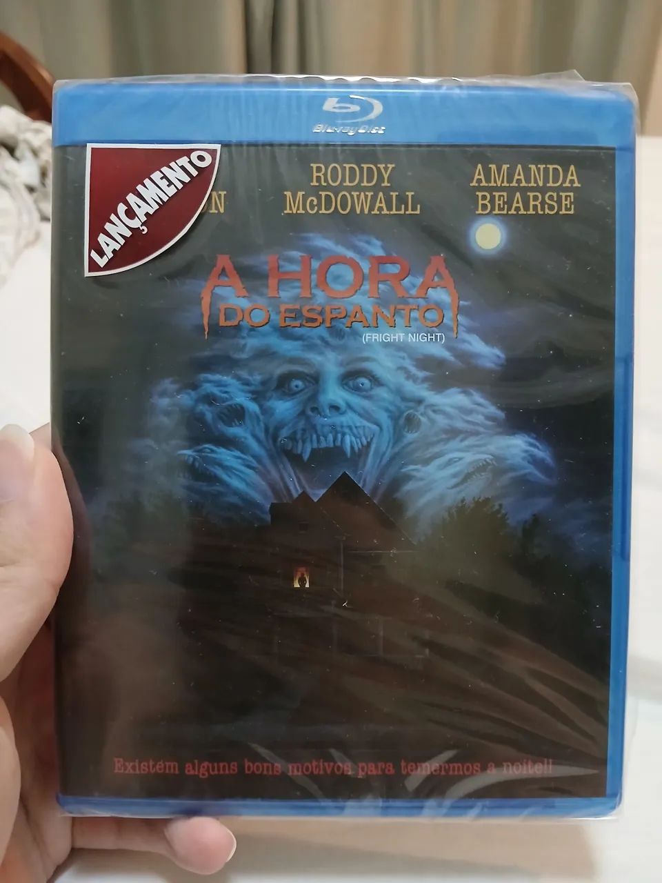 Blu ray lacrado a hora do espanto fright night raro