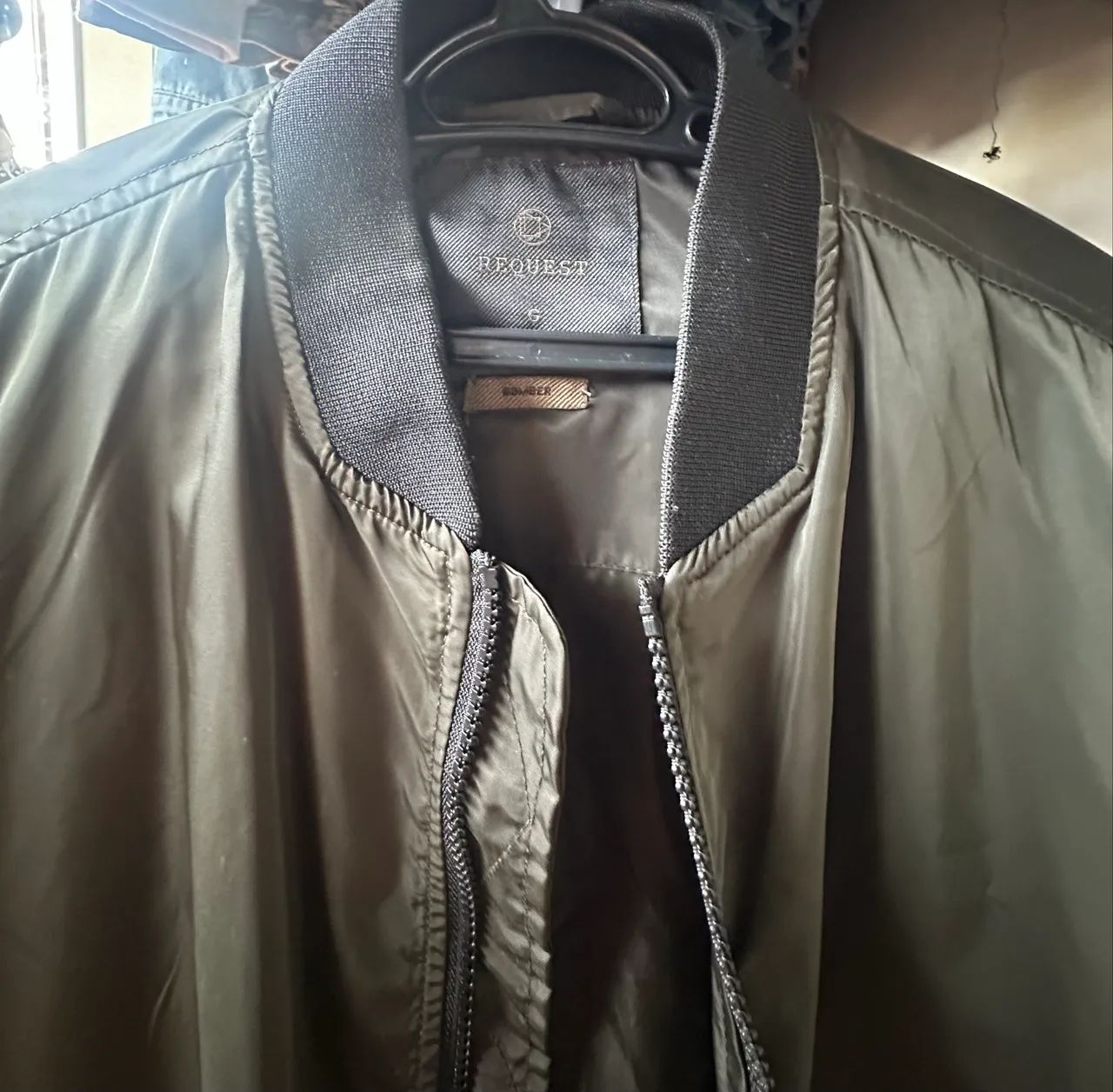 Jaqueta bomber verde masculina G - Foto 2