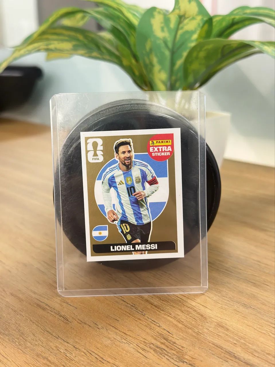 Figurinha Messi Ouro copa 2026