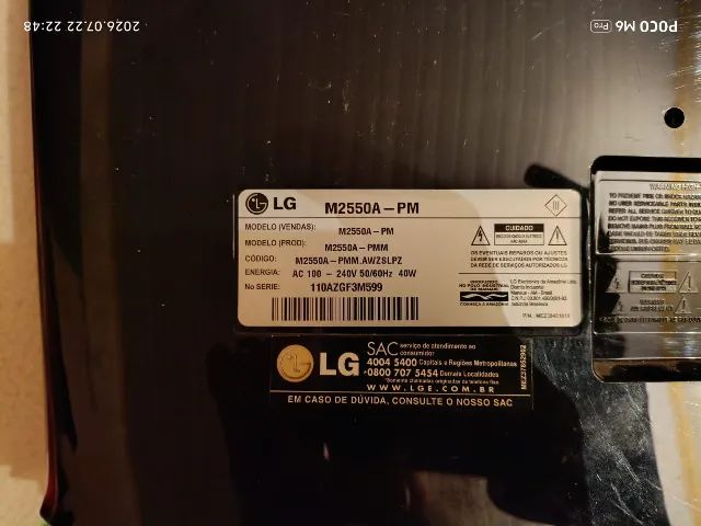 Monitor LG Flatron M2550A 25" - Foto 5