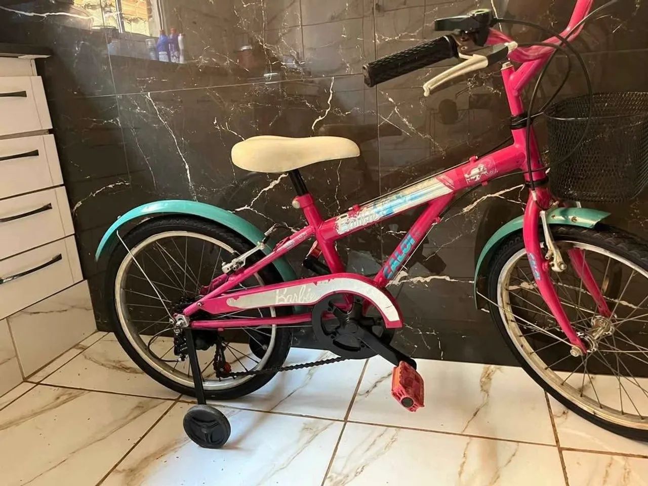 Bicicleta infantil da Barbie 
