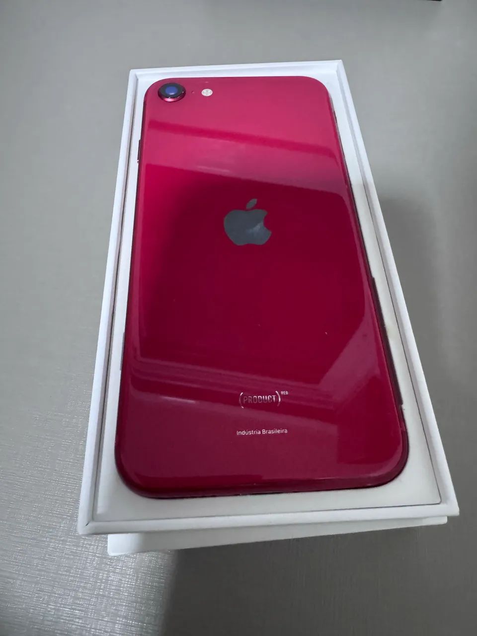 iPhone SE (2º Geração) PRODUCT RED - Com caixa  - Foto 4