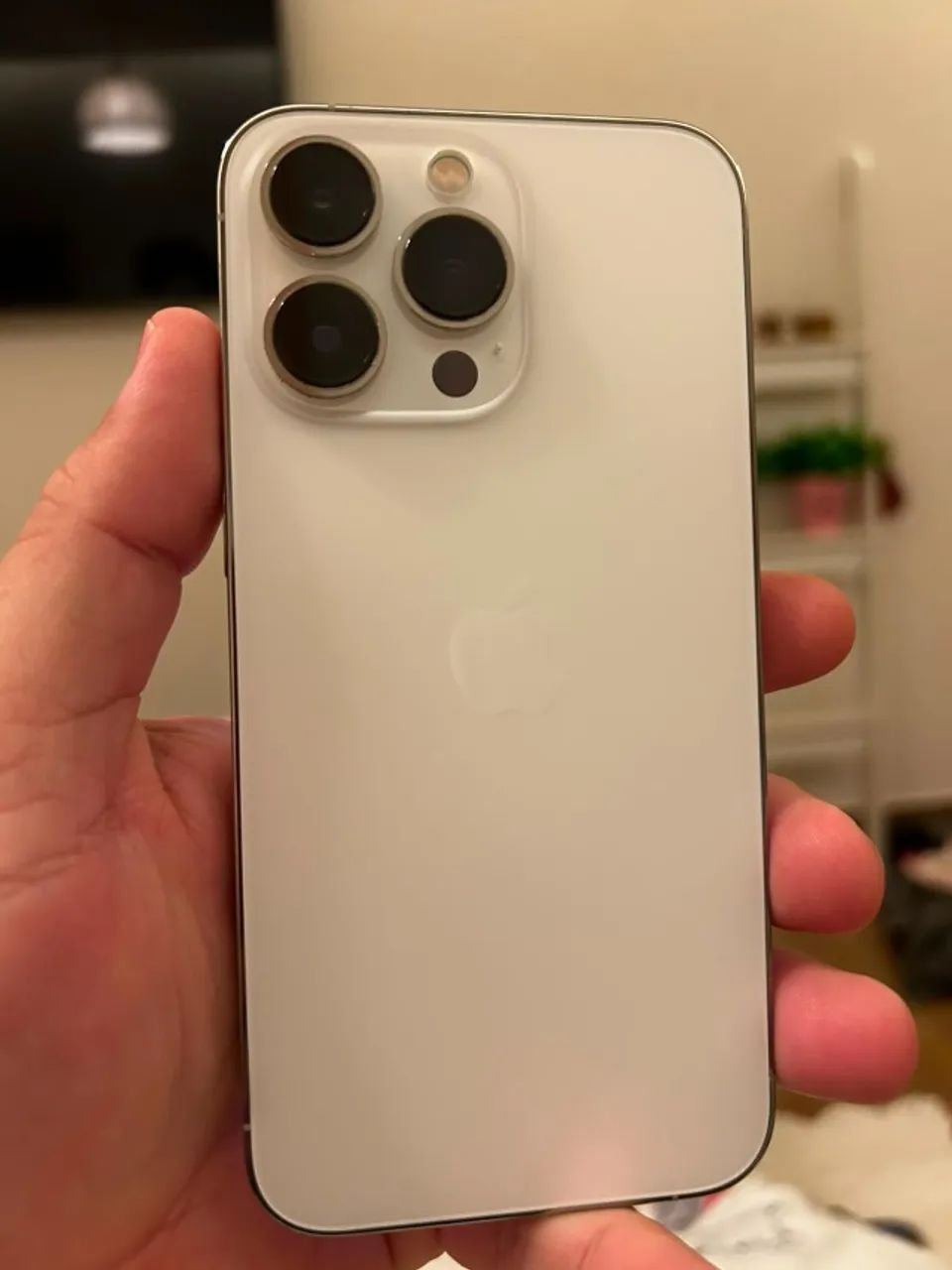 Celular Iphone 13 Pro 256gb branco  - Foto 3