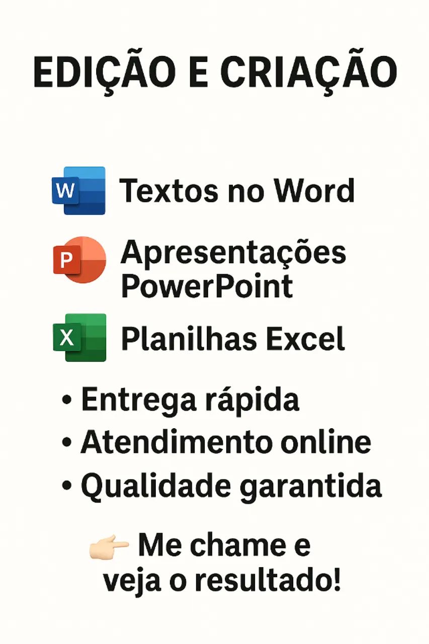 Faço Trabalhos no Word, Excel e PowerPoint + Currículos Profissionais - Foto 2