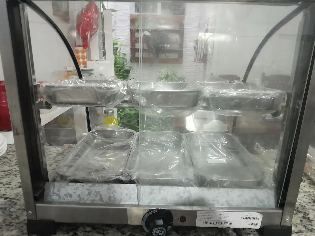 Vende-se expositor de salgados com 6 bandejas - Foto 2