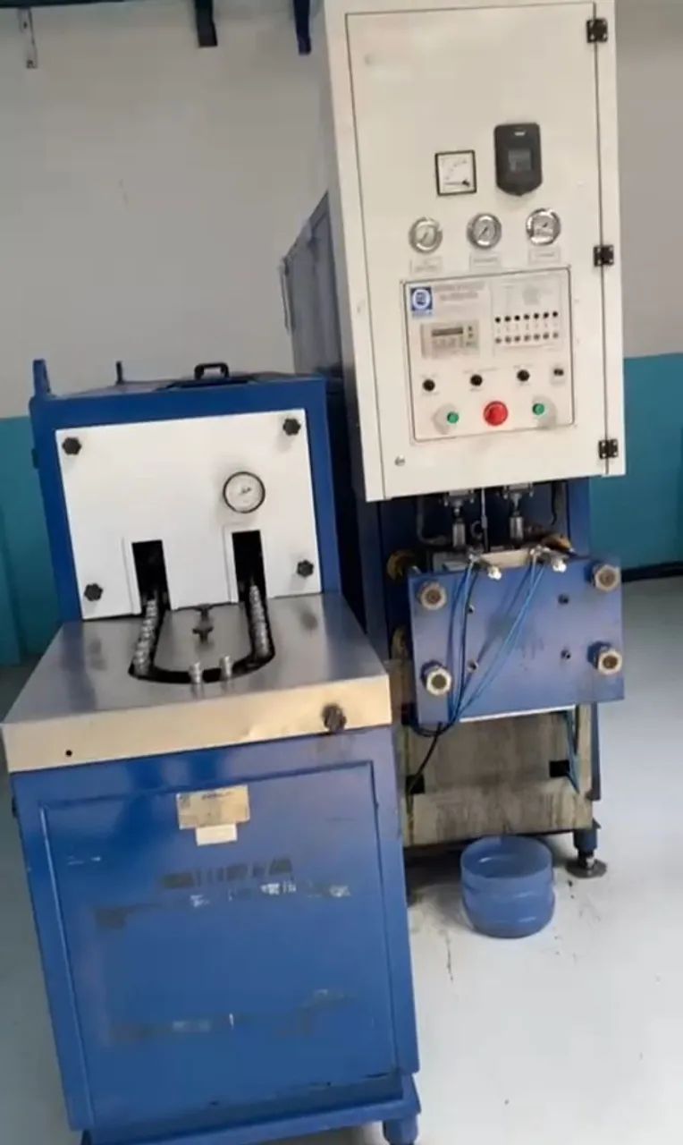 Sopradora semi automática 2 cavidades 