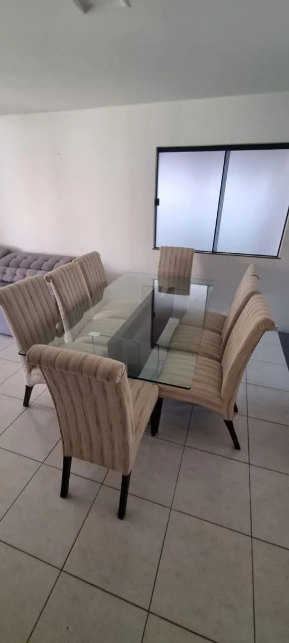 Mesa de vidro 12mm