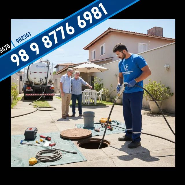 Limpa Fossa Profissional com Qualidade Compromisso com você