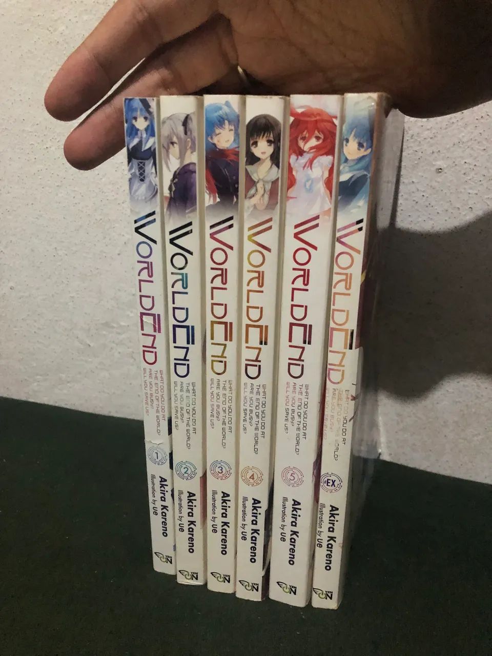 Worldend light novel em inglês completa + extra 