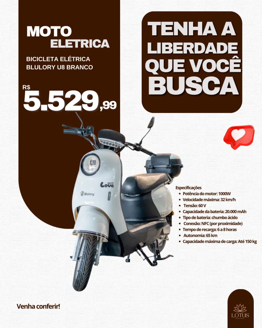 Moto elétrica 1000w ?