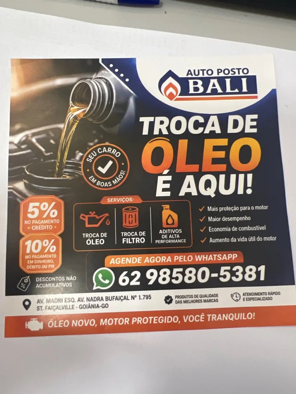 Troca de óleo  - Foto 2